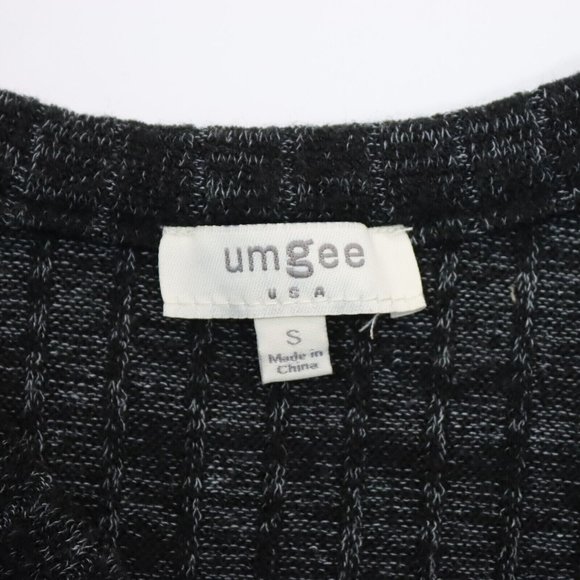 Umgee Womens Small Ribbed Cold Shoulder Tunic Top - Picture 4 of 4